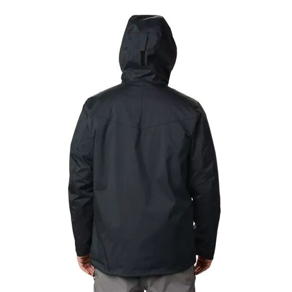 Columbia 1866751 Men's Sz XL Black Melange Whirlibird IV Interchange Jacket - Picture 16 of 16